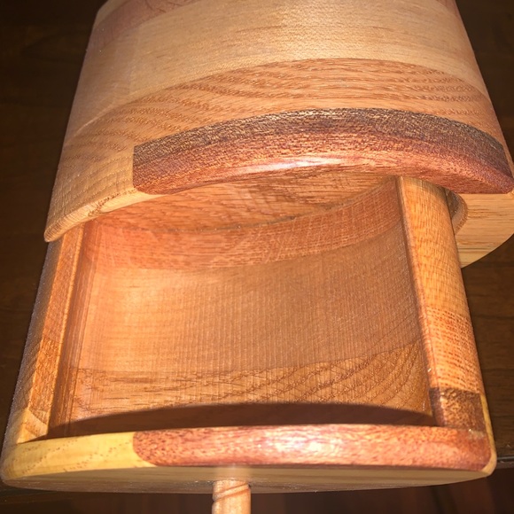 Handmade Pinewood Jewelry Box - Picture 2 of 3